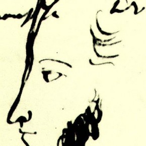 А.С. Пушкин - автопортрет (24.02.1832)